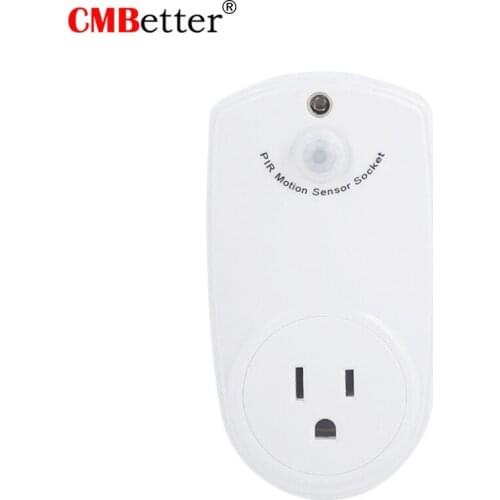PIR Motion Sensor Lamp Base Holder Infrared Human Body Induction EU US plug Socket Ceiling LED Light Sensor Switch Accessories