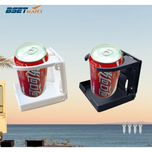 ABS Plastic Adjustable Folding Cup Drink Can Bottle Holder Stand Mount for Car Auto Boat Truck RV Van Fishing Box Car Styling