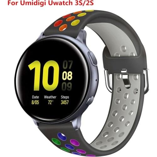 Wrist Band for Umidigi Uwatch 2S/3S Strap Replacement Wristband Bracelet for Umidigi Urun S Smart Watch Band Belt Accessories