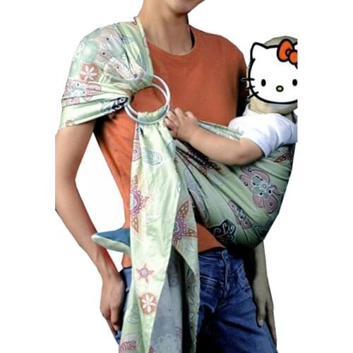 BABY Carry Infant Wrap Printed Hip seat Baby Sling Carrier Backpack Sling With Rings Newborn Birth to 18KG