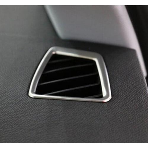 SBTMY Car styling stainless steel Air-conditioning Outlet Cover Accessories For Peugeot 308 T9 2015 2016 2017