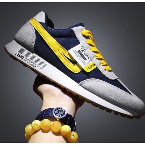 Quality Spring Summer Outdoor Men Cool Sneakers Breathable Light Shoes Casual Lac-Up Mens Vulcanized Trainers Sports Flats