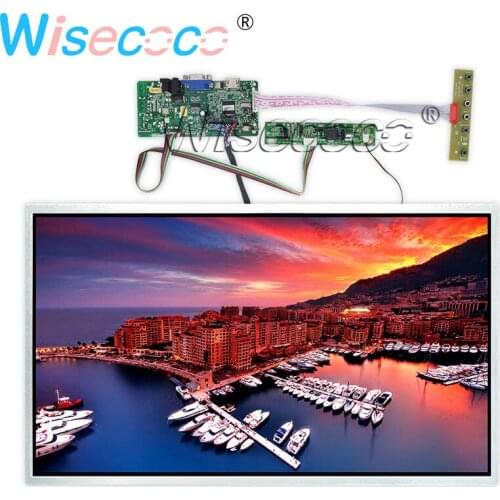 Wisecoco 21.5 Inch 1920*1080 FHD Panel IPS LCD Screen LVDS 30 pins with VGA DVI HDMI Speaker driver board