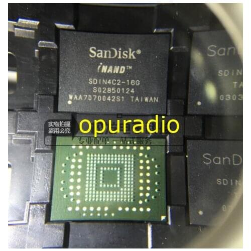 100% New Original SDIN4C2-16G BGA SDIN4C2 16G 50pcs/lot