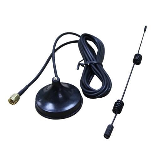 2.4G 7dB sucker antenna pole with base 24cm