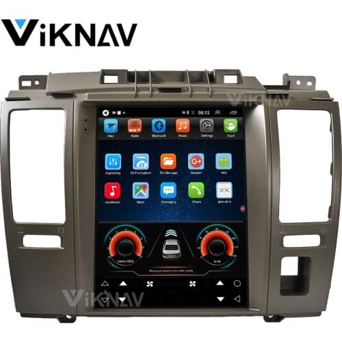 Android tesla style car multimedia player For Nissan TIIDA 2006 2007 2008 car autoradio GPS navigation vertical screen
