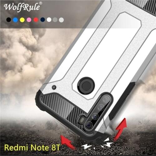 For Redmi Note 8T Case Wrapped Armor Hybrid PC+TPU Shockproof Cover For Xiaomi Redmi Note 8T Cover Case For Redmi Note 8 T Capa
