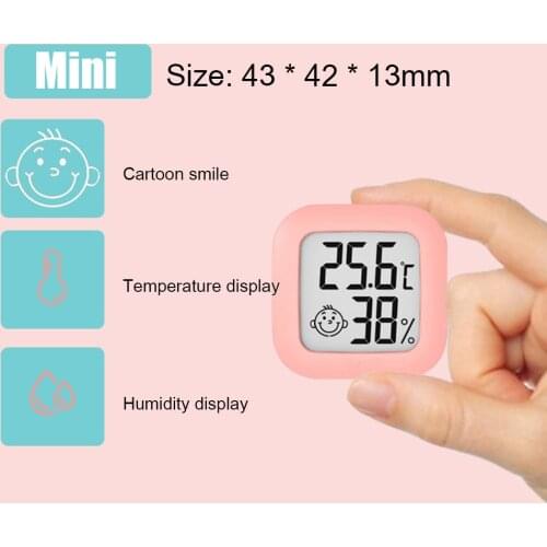 Digital Thermometer 2 Lcd Screen Hydrometer Wireless Smart Humidity Temperature Sensor baby thermometer with Battery Home Decor