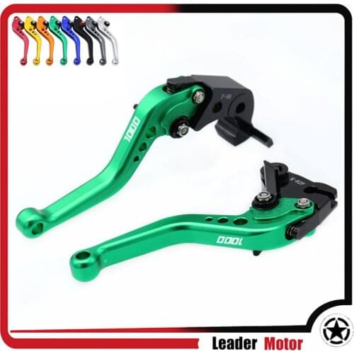 For KAWASAKI Z1000 2007-2016 Z1000SX NINJA 1000/Tourer 2011-2016 Motorcycle Accessories Short Brake Clutch Levers LOGO Z1000