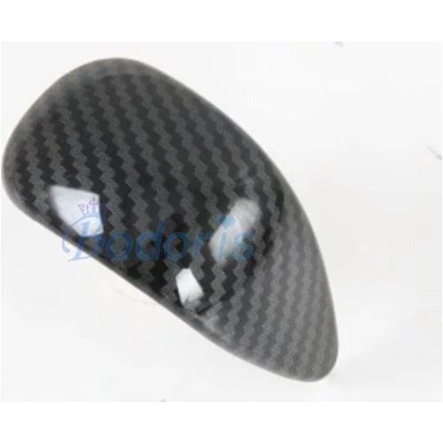 For Toyota Sienna 2015 2016 2017 2018 2019 2020 Carbon Fiber Look Interior Hand Shift Gear Knob Panels Frame Auto Accessories