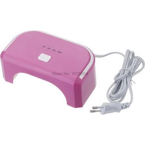 By dhl or ems 10 pcs TP36 12W LED Nail Dryer Curing Lamp Machine for Nail Polish Gel Art Tool light to EU PLug led Nail lamp