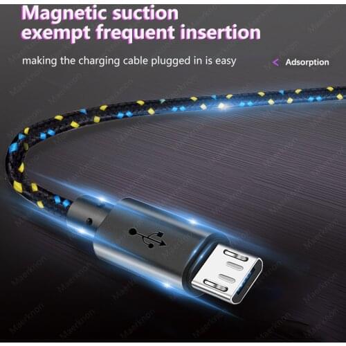 Micro USB Cable 1M 2M Fast Charging Data Cord Charger Adapter for Samsung S6 Huawei Xiaomi Android Phone Microusb Cable Wire