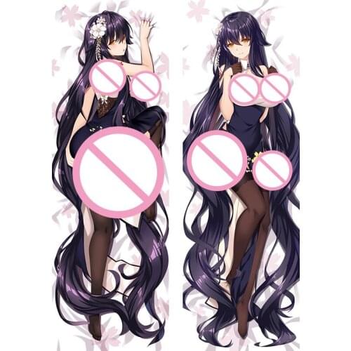 MMF June. 2020 bilan hangxian azur lane key roles IJN Ibuki KMS Z46 & Belfast pillow cover San Diego Dakimakura body pillowcase