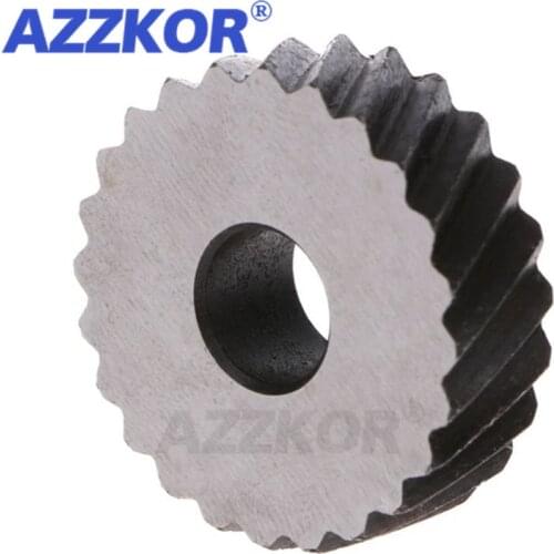 Knurling Cutter Lathe Straight Bar Diagonal Linear Knurl Wheels Knurling Knurler Tool 1.0/1.2/1.8/3.0mm Pitch YTW 2pcs