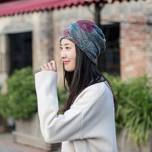 Long Keeper 6 Colors Women Beanies Caps Spring Women Beanie Hat For Women Caps 3 Way To Wear Bonnet