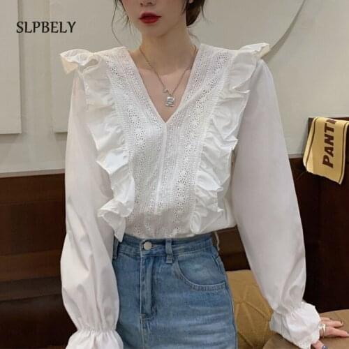SLPBELY Lace Blouses