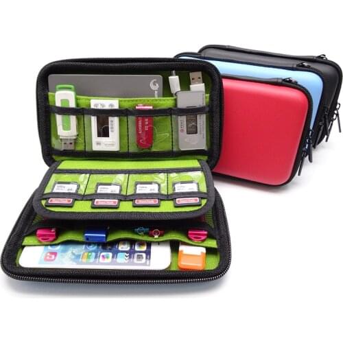 PSP Game Console Bag EVA Mobile Hard Drive Power Pack U Disk U Shield Data Cable Digital Accessories Storage Bag