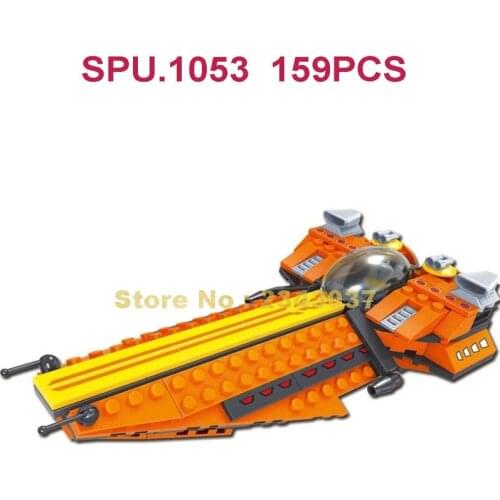 Ts20106 159pcs Star Exploration Universal Spaceship Space Shuttle Battleship Building Block Toy