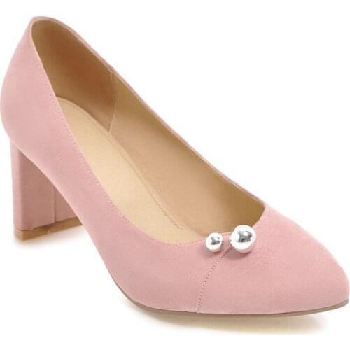 The spring and autumn period and the 18 years new fashion with pointed mouth shallow thick with high