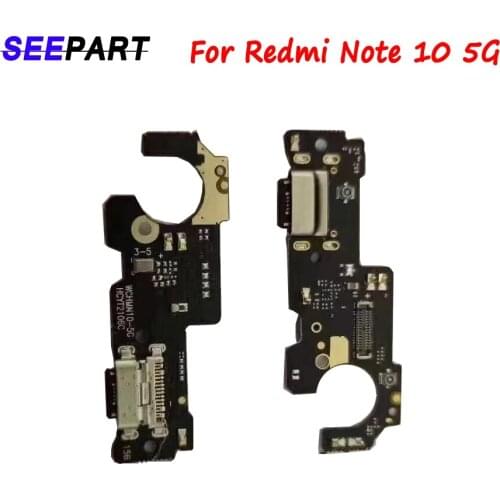 USB Port Charger Dock Plug Connector Flex Cable Note10 For Xiaomi Redmi Note 10 5G Charging Port Board Replacement