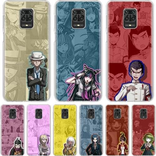 Danganronpa Anime Hard PC Phone Case For Redmi Note 9 9S 7 8 Pro 8T 9C 9A 7A 8A 9T K30 Pro 9 Power Back Cover Coque Fundas