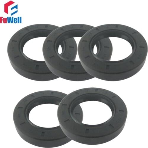 5pcs Skeleton Oil Seal TC Type NBR Black Radial Shaft Seal Ring Gasket 50x60x8mm /50x68x10/50x70x8/50x70x10/50x70x12mm