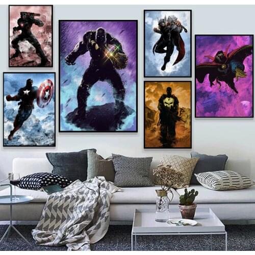DIY 5D Diamond Painting Marvel Classic Movie Superhero Spiderman Avengers Embroidery Mosaic Art Picture Rhinestones Wall Decor