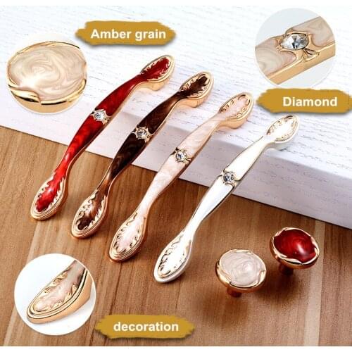 Free shipping European kitchen handle Ivory white drawer wardrobe door handles Modern simple hardware handles Wine cabinet pulls