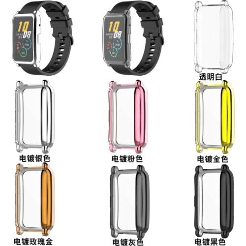 TPU Plating Case For Honor Watch ES watch All-around Ultra-Thin Screen Protector Cover Full Coverage Plated For Honor watch ES