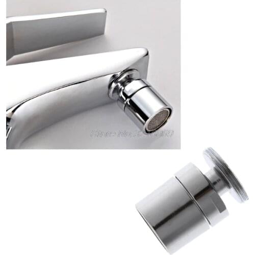 Chromed 24mm Brass Adjustable Swivel Water Saving Tap Nozzle Spout Aerator M24 Male Whosale&Dropship