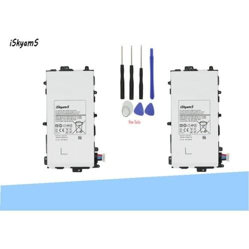 ISkyamS 2x 4600mAh SP3770E1H Replacement Battery For Samsung Galaxy Note 8.0 8 3G GT-N5100 GT-N5110 N5100 N5120 Tablet Tab +Tool