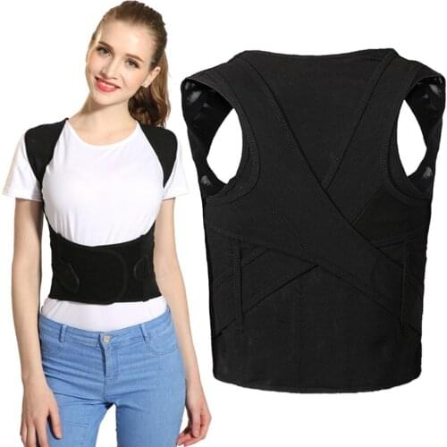 Back Posture Corrector Therapy Corset Spine Support Belt Lumbar Back Posture Correction Bandage For Men Women