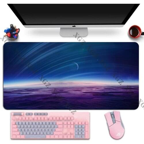 Mairuige Planetary Mouse Pad, Precision Seam Office Gaming Mouse Pad, Desk Pad Natural Rubber Long Desktop Computer Notebook Pad