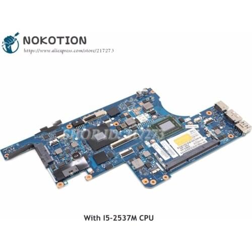 NOKOTION 04W6559 PIVP1 LA-7041P MAIN BOARD For Lenovo Thinkpad Edge E220S Laptop Motherboard SR03W I5-2537M CPU DDR3