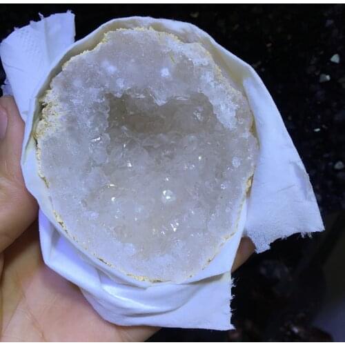Natural clear crystal gemstone cluster geode meditation reiki healing crystals healing provide energy as for gift