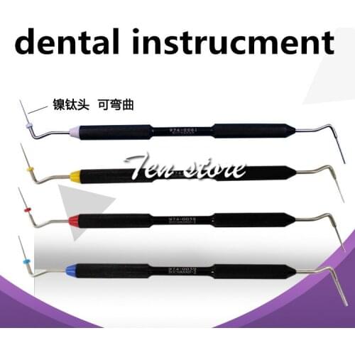 New Dental Endodontic Hand Plugger Tip Endo Root Canal Obturation Instrument Teeth Filling Vertical Pressurizer Presser