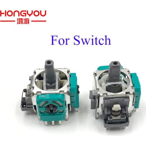 2Pcs Original Replacement part 3D Analog Joystick Thumb Stick Joystick Sensor Module For Nintend Switch NS Pro controller joypad