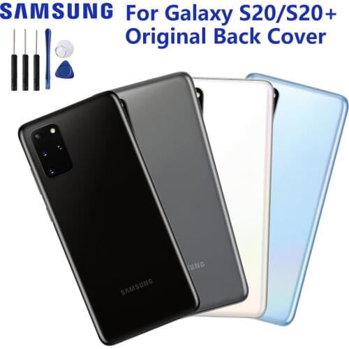 SAMSUNG Original Back Cover Phone Case for Samsung GALAXY S20+ S20Plus S20 Plus Back Cover Case Back Battery Cover Housing Case