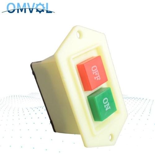 1pc AC 380V 5A 6 Terminals ON/OFF Motor Control Rectangle Plastic Push Button Switch LC3-5