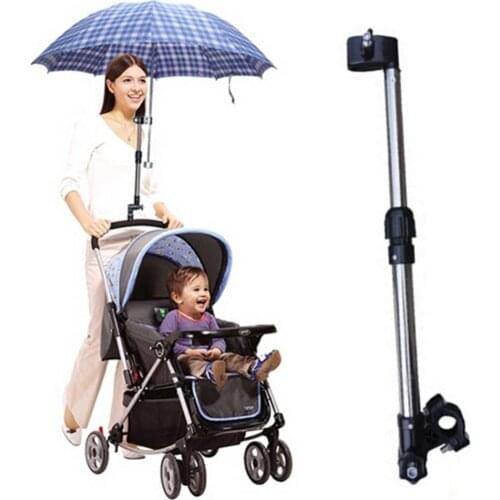Adjustable baby stroller umbrella stand bicycle stroller wheelchair support A-type straight tube umbrella stand hard tube