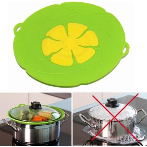26CM Boil Over Safeguard Cover Silicone Spill Stopper Pot Pan Lid Multi-Function Cooking Tool Kitchen Gadgets