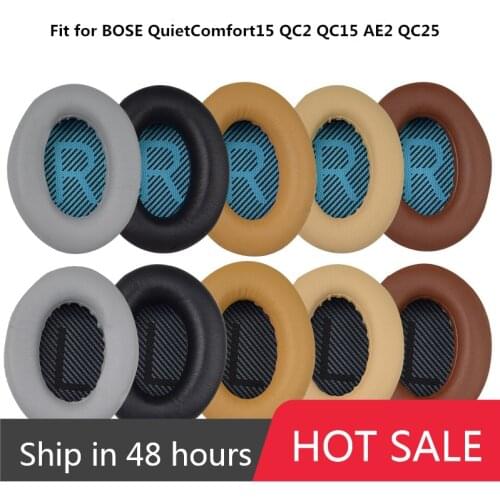 Replacement Earpads Cushion For Bose QuietComfort2 QC2 QC15 QC25 QC35 AE2 AE2i AE2w SoundTrue SoundLink Headphones High Protein