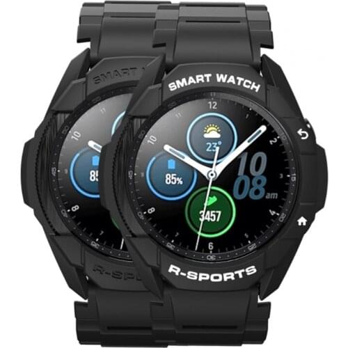 Compatible with S amsung-Galaxy Watch3 Classic Soft Silicone Bands Bracelet Durable Sports Strap for Men and Women