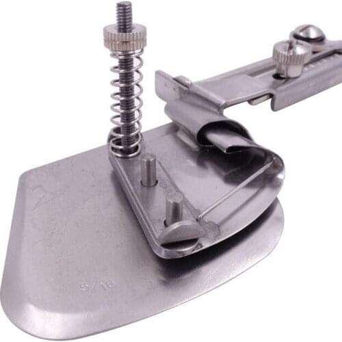 Flat car elastic crimping tube, elastic band crimping device, cuff hem tube, industrial sewing machine accessories