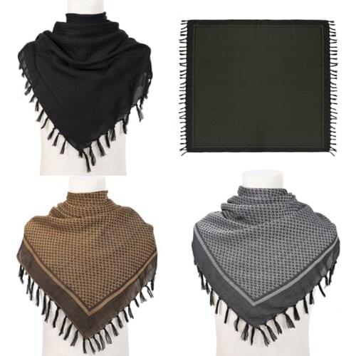 Tactical Desert Head Scarf Neck Wrap Keffiyeh FOR Outdoor Sports Hunting Camping Cycling Scarf