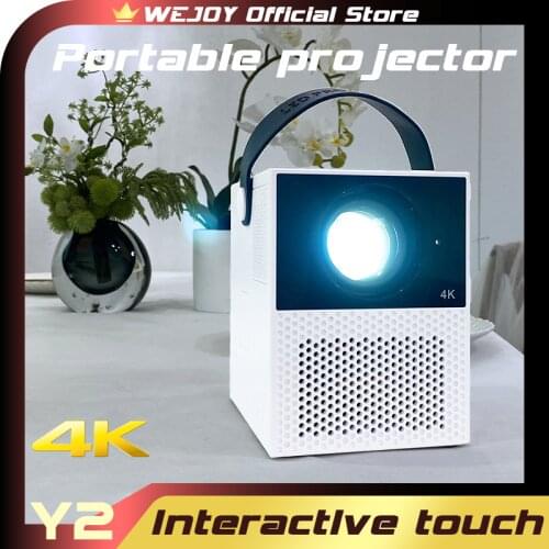 [2021 Top] WEJOY Y2 4K Projector Phone Home Theater Mini Android WIFI Smart Movie Projector Screen FHD
