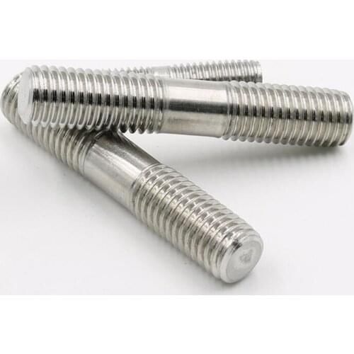 1pcs M6 stainless steel toothed rod full thread rods wire screw home decoration bolts 90mm-120mm length