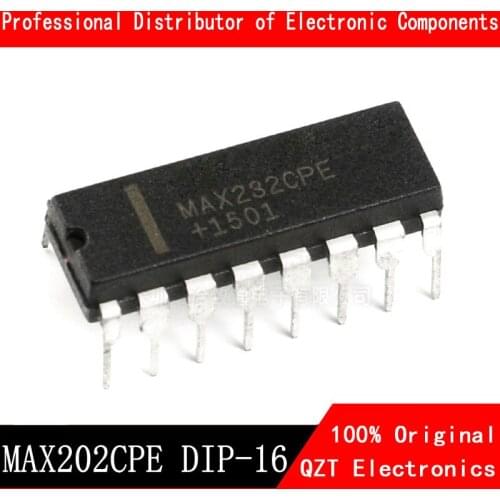10pcs/lot MAX202CPE MAX202EPE MAX202 DIP-16 new original In Stock
