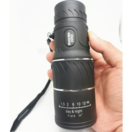 16X52 Spotting Scope Lens 66/8000m Plastic Spotting Scope, Used for Outdoor Bird Watching, Camping, Traveling and Traveling 2021