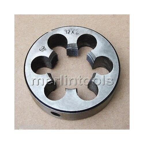 32mm x 2.0 Metric Right hand Die M32 x 2mm Pitch